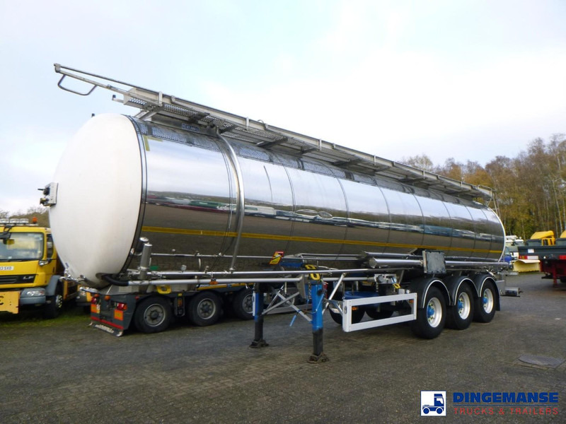 Feldbinder Chemical tank inox L4BH 37.5 m3 / 1 comp - Tank semi-trailer: picture 1 Feldbinder Chemical tank inox L4BH 37.5 m3 / 1 comp - Tank semi-trailer: picture 1