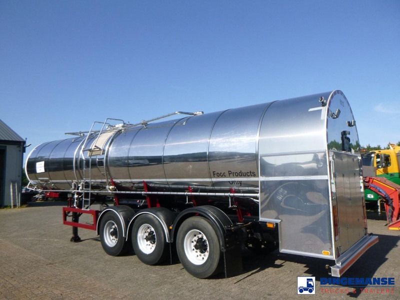 Feldbinder Food tank inox 30 m3 / 1 comp - Tank semi-trailer: picture 3 Feldbinder Food tank inox 30 m3 / 1 comp - Tank semi-trailer: picture 3