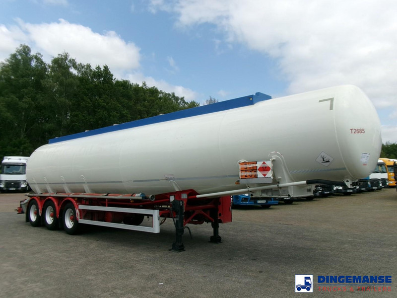 Feldbinder Fuel tank alu 44.6 m3 + pump - Tank semi-trailer: picture 2 Feldbinder Fuel tank alu 44.6 m3 + pump - Tank semi-trailer: picture 2