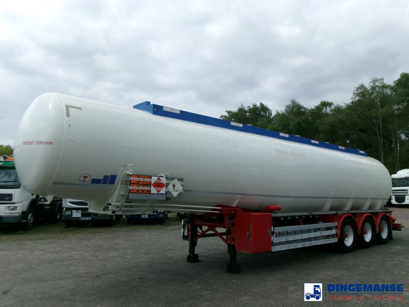 Feldbinder Fuel tank alu 44.6 m3 + pump - Tank semi-trailer: picture 1 Feldbinder Fuel tank alu 44.6 m3 + pump - Tank semi-trailer: picture 1