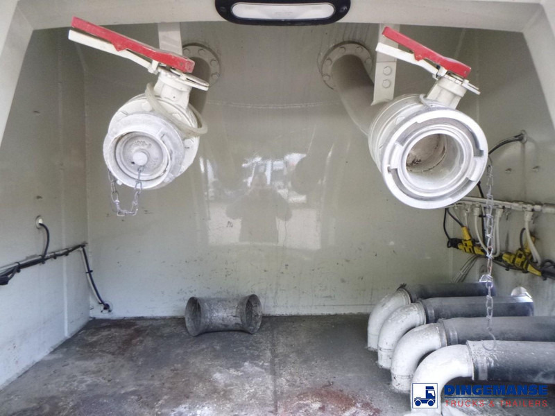 Tank semi-trailer Feldbinder Powder tank alu 40 m3 + engine/compressor: picture 20