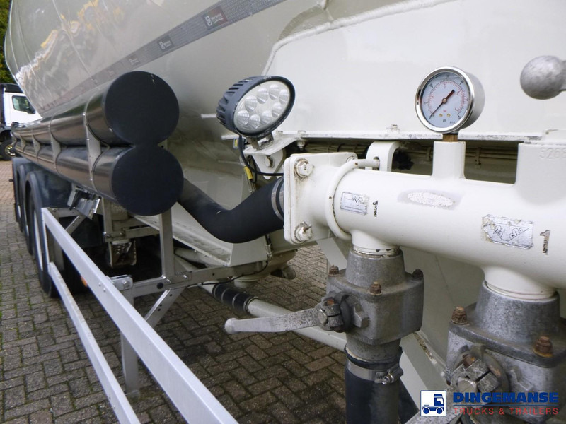 Tank semi-trailer Feldbinder Powder tank alu 40 m3 + engine/compressor: picture 13