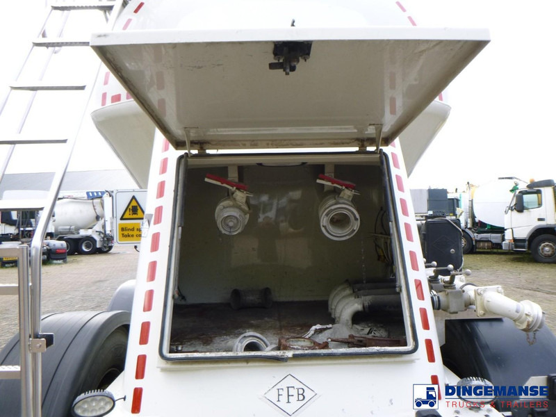 Tank semi-trailer Feldbinder Powder tank alu 40 m3 + engine/compressor: picture 19