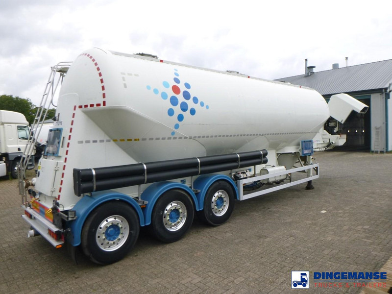 Feldbinder Powder tank alu 50 m3 + compressor - Tank semi-trailer: picture 4 Feldbinder Powder tank alu 50 m3 + compressor - Tank semi-trailer: picture 4