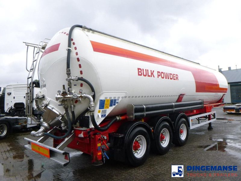 Feldbinder Powder tank alu 60 m3 (tipping) - Silo semi-trailer: picture 4 Feldbinder Powder tank alu 60 m3 (tipping) - Silo semi-trailer: picture 4