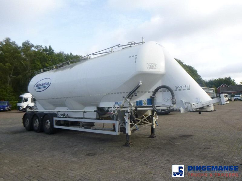Feldbinder Powder tank alu alu 49 m3 / 1 comp - Silo semi-trailer: picture 2 Feldbinder Powder tank alu alu 49 m3 / 1 comp - Silo semi-trailer: picture 2