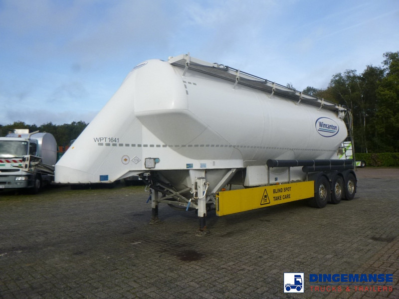 Feldbinder Powder tank alu alu 49 m3 / 1 comp - Tank semi-trailer: picture 1 Feldbinder Powder tank alu alu 49 m3 / 1 comp - Tank semi-trailer: picture 1