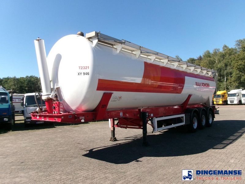 Feldbinder Powder tank alu (tipping) 60 m3 - Silo semi-trailer: picture 1 Feldbinder Powder tank alu (tipping) 60 m3 - Silo semi-trailer: picture 1