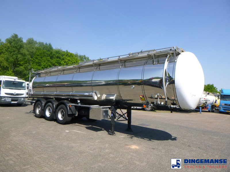 LAG Chemical tank inox 30 m3 / 1 comp - Tank semi-trailer: picture 2 LAG Chemical tank inox 30 m3 / 1 comp - Tank semi-trailer: picture 2