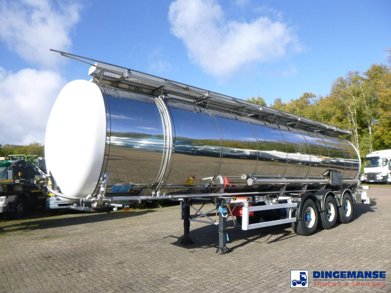 LAG Chemical tank inox 37.5 m3 / 1 comp - Tank semi-trailer: picture 1 LAG Chemical tank inox 37.5 m3 / 1 comp - Tank semi-trailer: picture 1
