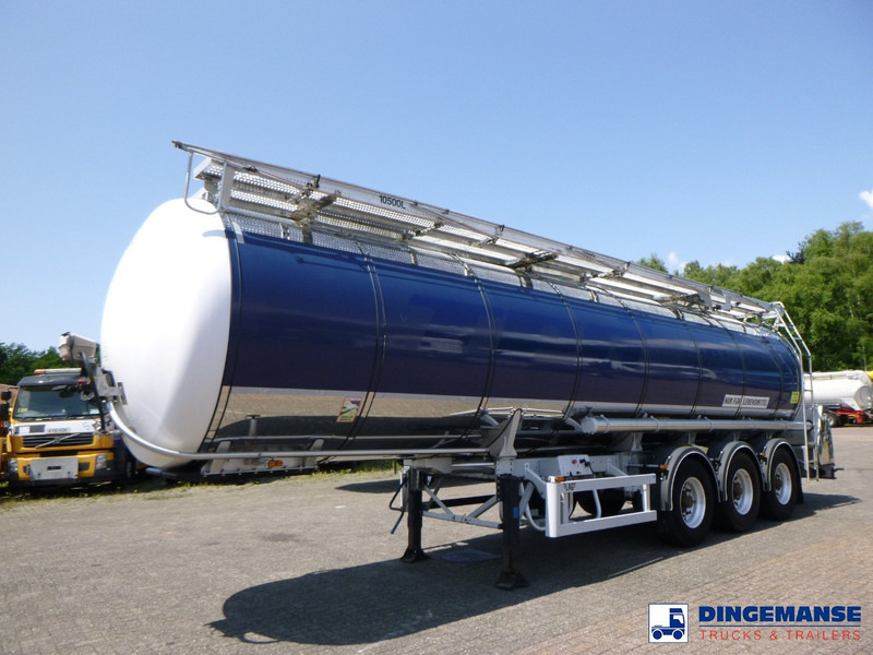 LAG Food tank inox 32 m3 / 3 comp + pump - Tank semi-trailer: picture 1 LAG Food tank inox 32 m3 / 3 comp + pump - Tank semi-trailer: picture 1
