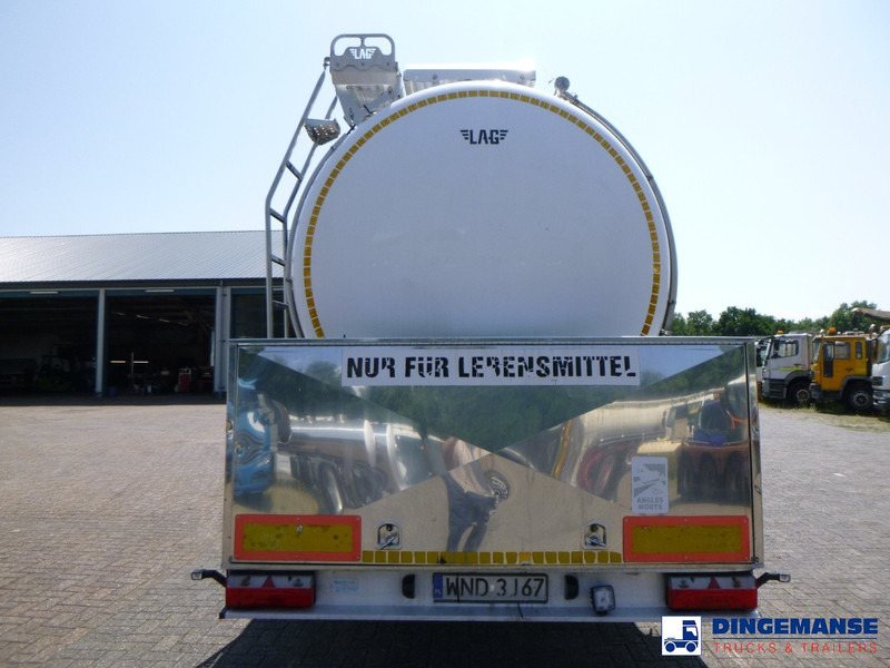 LAG Food tank inox 32 m3 / 3 comp + pump - Tank semi-trailer: picture 5 LAG Food tank inox 32 m3 / 3 comp + pump - Tank semi-trailer: picture 5