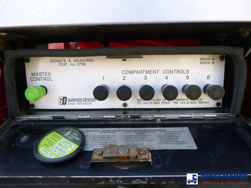 Tank semi-trailer Lakeland Fuel tank alu 42.8 m3 / 6 comp: picture 10