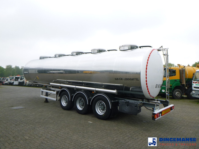 MAISONNEUVE Food tank inox 31.8 m3 / 5 comp - Tank semi-trailer: picture 3 MAISONNEUVE Food tank inox 31.8 m3 / 5 comp - Tank semi-trailer: picture 3