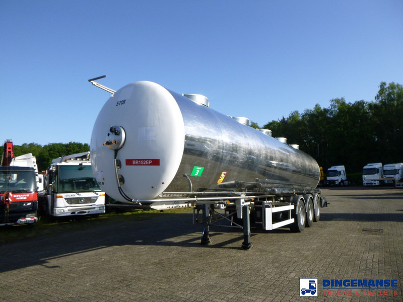 MAISONNEUVE Food tank inox 32 m3 / 5 comp - Tank semi-trailer: picture 1 MAISONNEUVE Food tank inox 32 m3 / 5 comp - Tank semi-trailer: picture 1