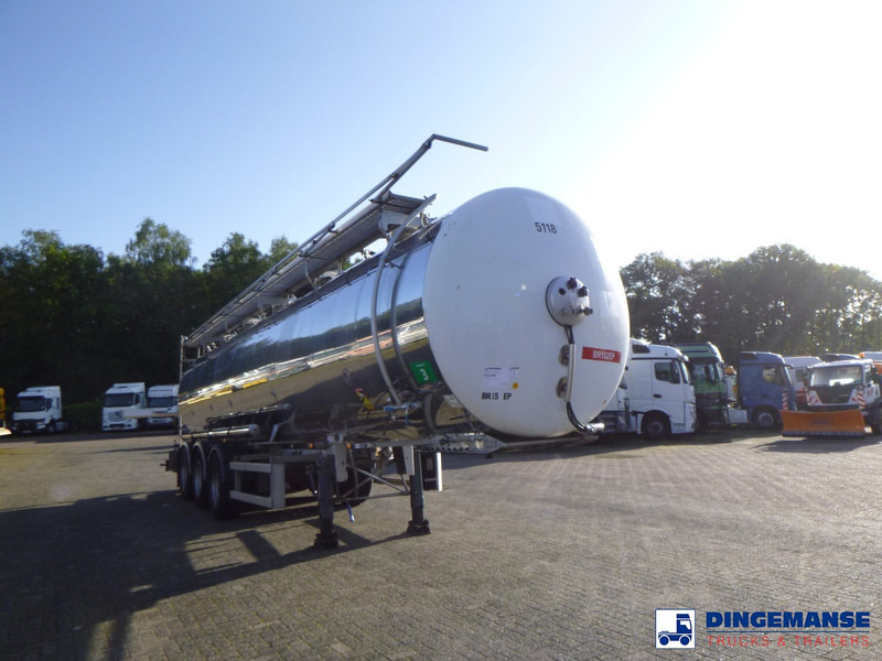MAISONNEUVE Food tank inox 32 m3 / 5 comp - Tank semi-trailer: picture 2 MAISONNEUVE Food tank inox 32 m3 / 5 comp - Tank semi-trailer: picture 2