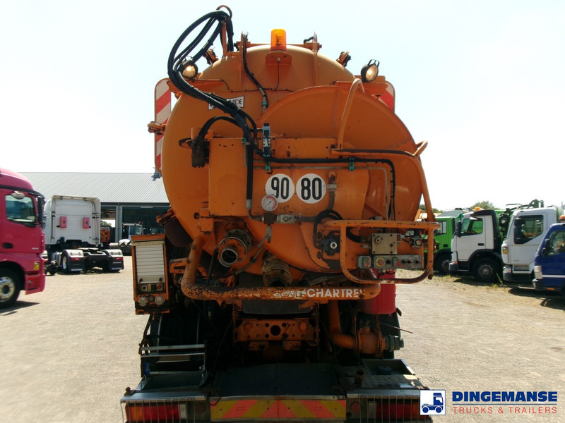 Vacuum truck MAN 41.463 8x4 Euro 2 vacuum tank ADR 15 m3 / 2 comp: picture 6