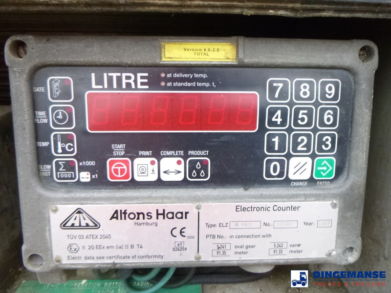 Tank truck MAN TGS 26.320 6X2 RHD fuel tank 20 m3 / 4 comp: picture 15