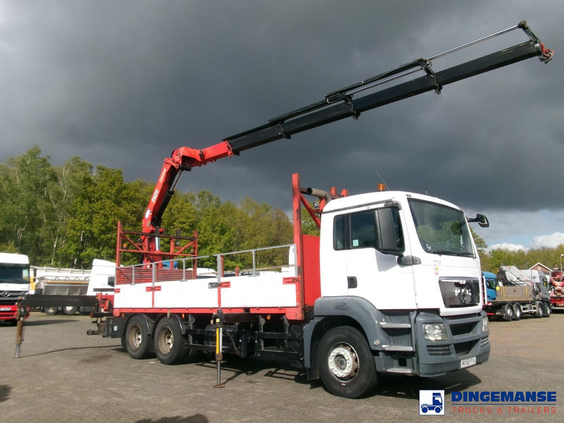 MAN TGS 26.320 6X4 RHD + HMF 2820 K4 - Crane truck: picture 2 MAN TGS 26.320 6X4 RHD + HMF 2820 K4 - Crane truck: picture 2