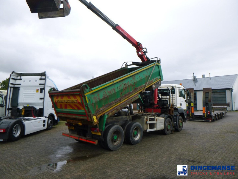 MAN TGS 35.400 8X4 RHD tipper + Palfinger Epsilon M125L - Crane truck: picture 4 MAN TGS 35.400 8X4 RHD tipper + Palfinger Epsilon M125L - Crane truck: picture 4