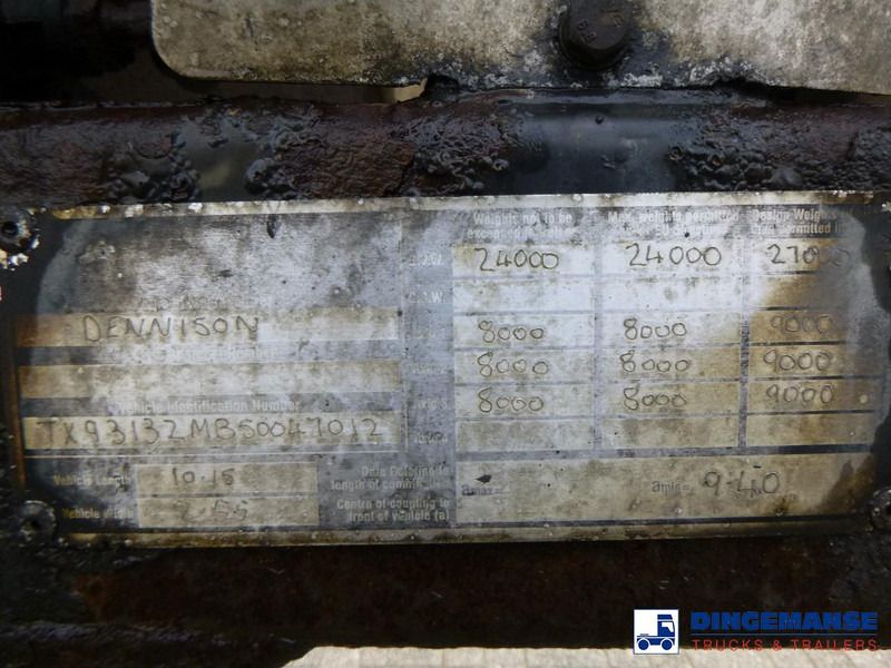 Tank semi-trailer METALOVOUGA Bitumen tank inox 32 m3 / 1 comp + pump: picture 11