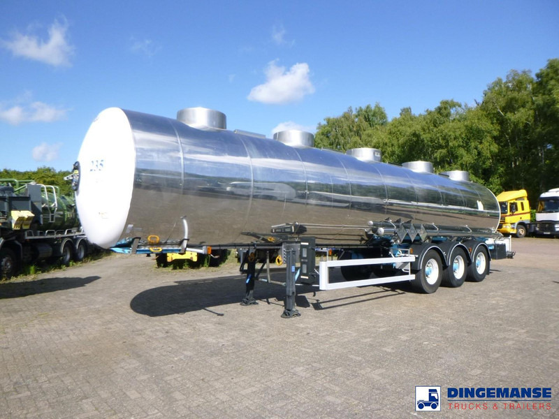 Magyar Chemical tank inox 33 m3 / 1 comp - Tank semi-trailer: picture 1 Magyar Chemical tank inox 33 m3 / 1 comp - Tank semi-trailer: picture 1
