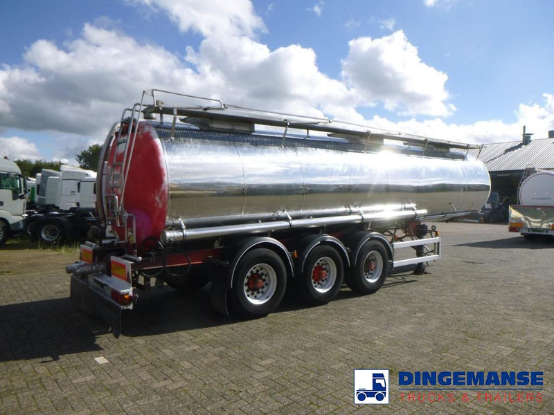 Magyar Food tank inox 25 m3 / 1 comp + pump - Tank semi-trailer: picture 4 Magyar Food tank inox 25 m3 / 1 comp + pump - Tank semi-trailer: picture 4