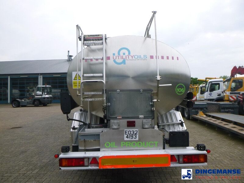 Magyar Fuel / oil tank inox 23 m3 / 7 comp + pump - Tank semi-trailer: picture 5 Magyar Fuel / oil tank inox 23 m3 / 7 comp + pump - Tank semi-trailer: picture 5