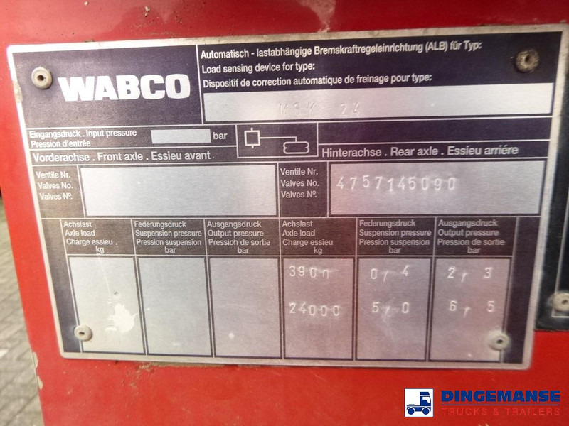 Tipper semi-trailer Meierling Tipper trailer alu 21 m3 + tarpaulin: picture 10