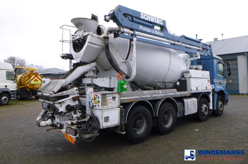 Mercedes-Benz Arocs 3240 8x4 Schwing-Stetter pump / mixer - Concrete pump truck: picture 4 Mercedes-Benz Arocs 3240 8x4 Schwing-Stetter pump / mixer - Concrete pump truck: picture 4