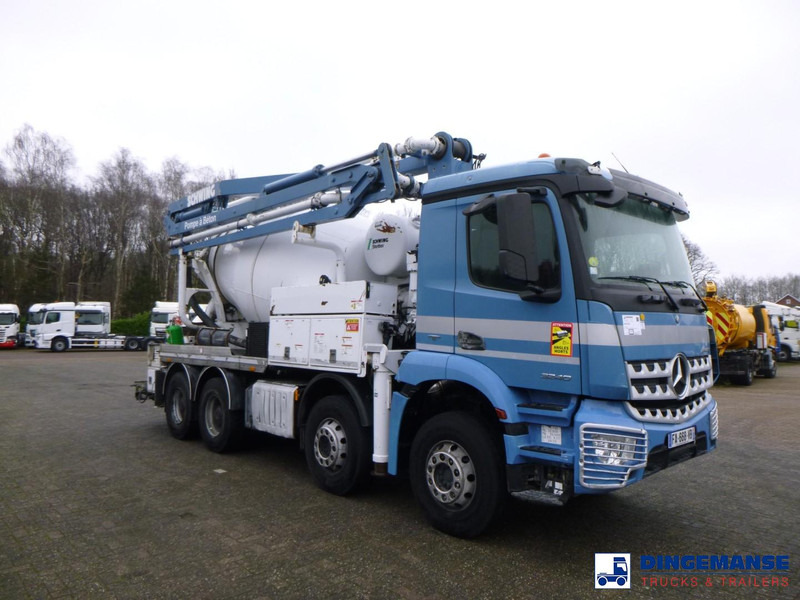 Mercedes-Benz Arocs 3240 8x4 Schwing-Stetter pump / mixer - Concrete pump truck: picture 2 Mercedes-Benz Arocs 3240 8x4 Schwing-Stetter pump / mixer - Concrete pump truck: picture 2