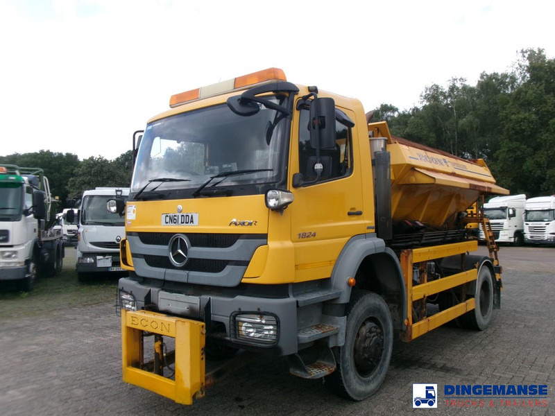 Mercedes-Benz Axor 1824 4x4 RHD salt spreader / gritter - Snow removal vehicle: picture 1 Mercedes-Benz Axor 1824 4x4 RHD salt spreader / gritter - Snow removal vehicle: picture 1