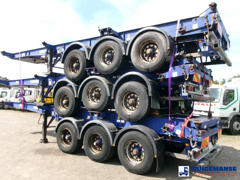 Montracon Stack - 3 x container chassis 20-30-40-45 ft - Container transporter/ Swap body truck: picture 4 Montracon Stack - 3 x container chassis 20-30-40-45 ft - Container transporter/ Swap body truck: picture 4