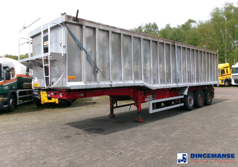 Montracon Tipper trailer alu 55 m3 + tarpaulin - Tipper van: picture 1 Montracon Tipper trailer alu 55 m3 + tarpaulin - Tipper van: picture 1