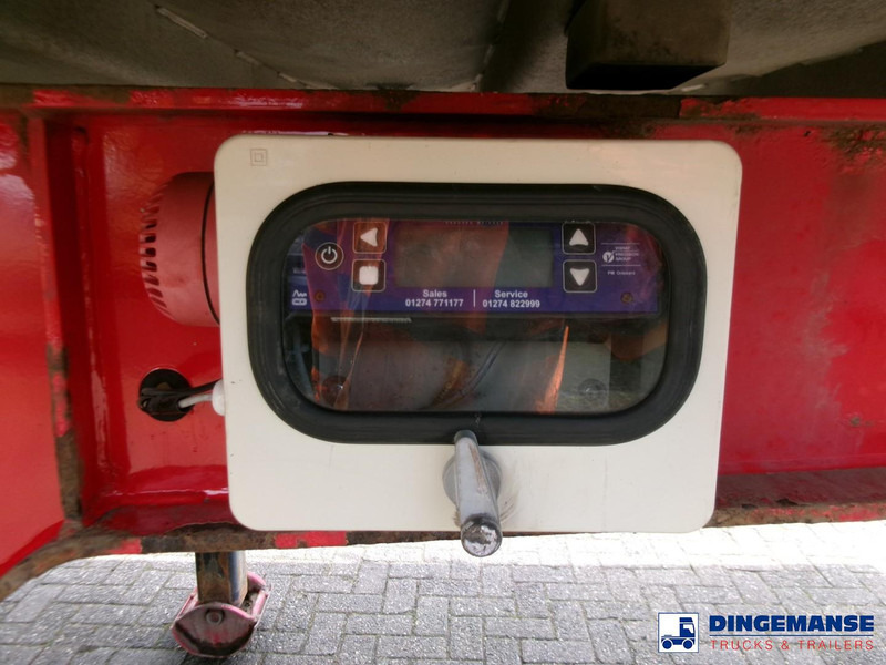 Tipper semi-trailer Montracon Tipper trailer alu 55 m3 + tarpaulin: picture 12