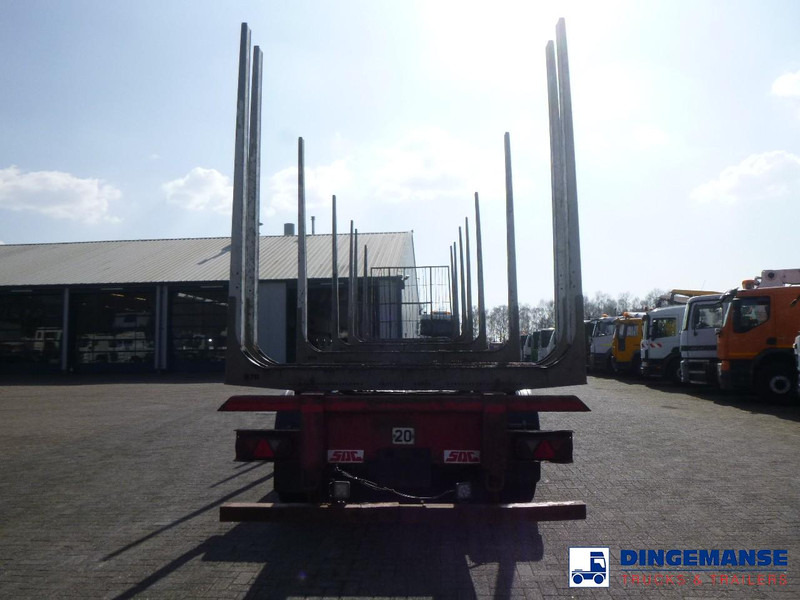 SDC Log trailer 39 t - Dropside/ Flatbed semi-trailer: picture 5 SDC Log trailer 39 t - Dropside/ Flatbed semi-trailer: picture 5
