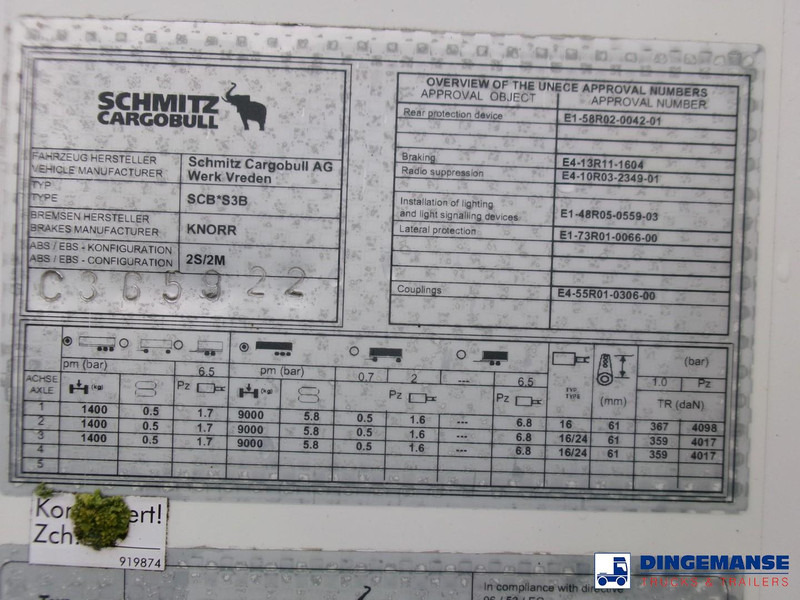 Refrigerator semi-trailer Schmitz Cargobull Frigo trailer + Carrier Vector 1350: picture 15