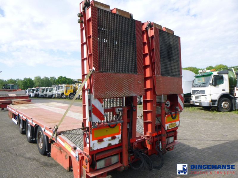 Low loader semi-trailer TURBO'S HOET 3-axle semi-lowbed trailer 39 t + ramps: picture 19