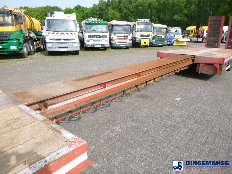 Low loader semi-trailer TURBO'S HOET 3-axle semi-lowbed trailer 39 t + ramps: picture 14