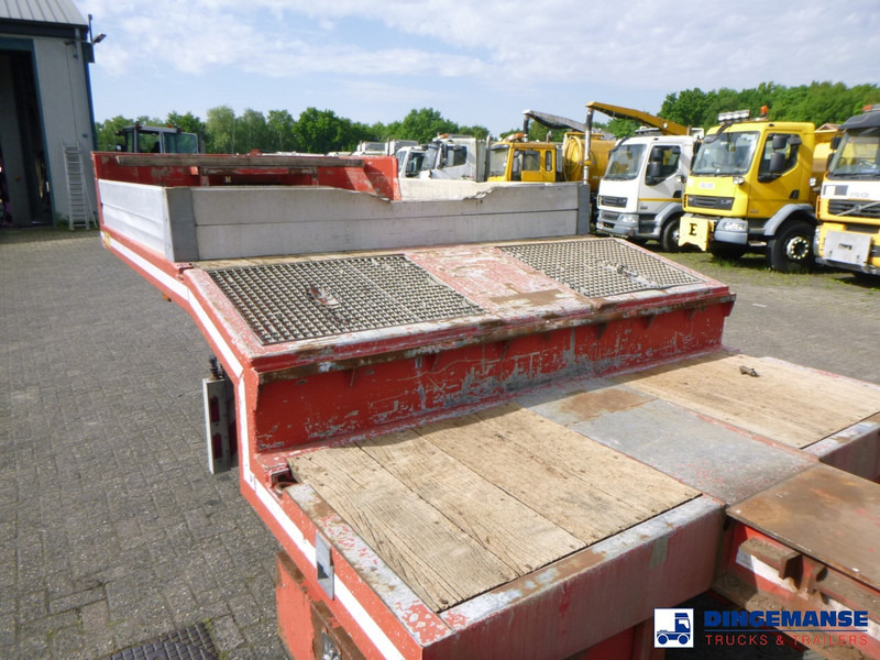 Low loader semi-trailer TURBO'S HOET 3-axle semi-lowbed trailer 39 t + ramps: picture 15