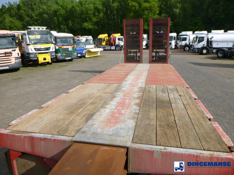 Low loader semi-trailer TURBO'S HOET 3-axle semi-lowbed trailer 39 t + ramps: picture 16