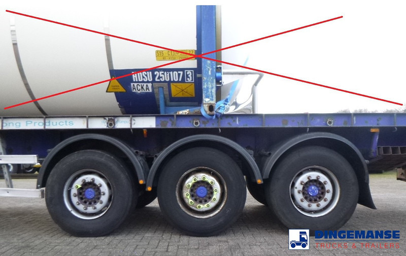 Tirsan 3 axle Platform trailer - Dropside/ Flatbed semi-trailer: picture 5 Tirsan 3 axle Platform trailer - Dropside/ Flatbed semi-trailer: picture 5