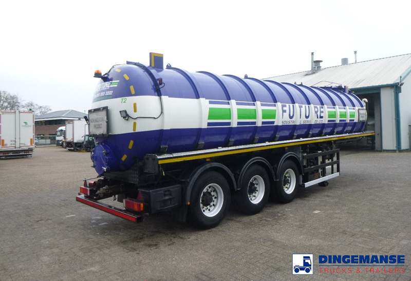 VALLELY Vacuum tank alu 30 m3 / 1 comp + Engine - Tank semi-trailer: picture 4 VALLELY Vacuum tank alu 30 m3 / 1 comp + Engine - Tank semi-trailer: picture 4