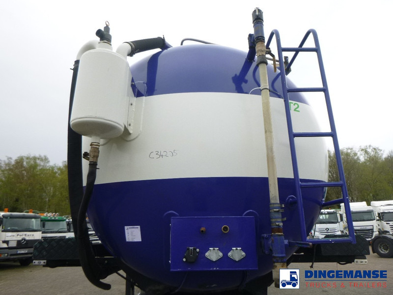 Tank semi-trailer VALLELY Vacuum tank alu 30 m3 / 1 comp + Engine: picture 6