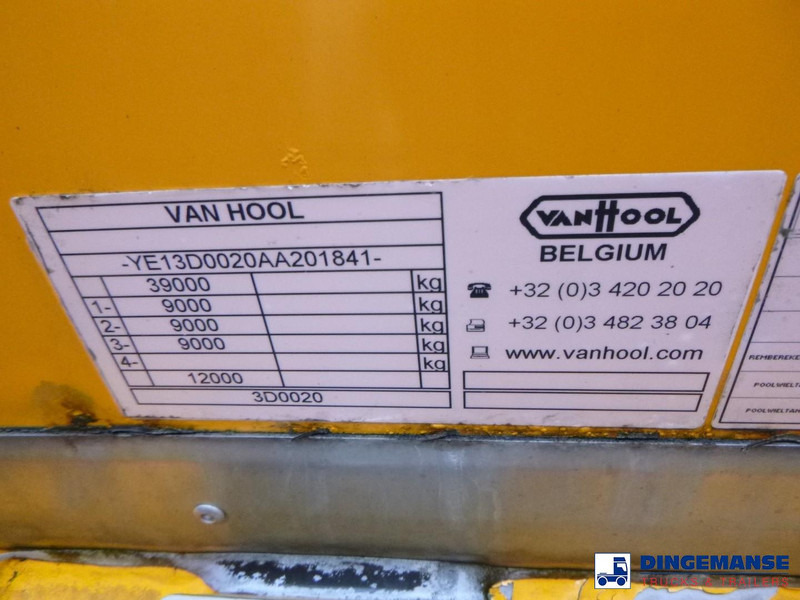 Leasing of Van Hool Bitumen tank inox L4BN 31 m3 / 1 comp Van Hool Bitumen tank inox L4BN 31 m3 / 1 comp: picture 19