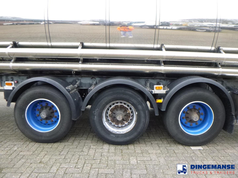 Van Hool Chemical tank inox 30 m3 / 1 comp - Tank semi-trailer: picture 5 Van Hool Chemical tank inox 30 m3 / 1 comp - Tank semi-trailer: picture 5