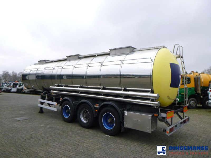 Van Hool Chemical tank inox 30 m3 / 1 comp - Tank semi-trailer: picture 3 Van Hool Chemical tank inox 30 m3 / 1 comp - Tank semi-trailer: picture 3