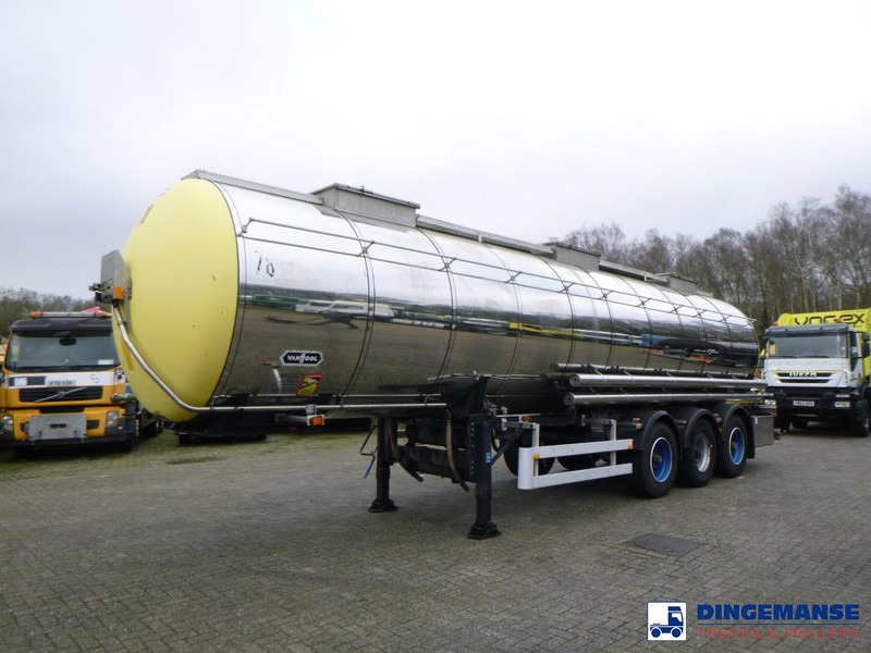 Van Hool Chemical tank inox 30 m3 / 1 comp - Tank semi-trailer: picture 1 Van Hool Chemical tank inox 30 m3 / 1 comp - Tank semi-trailer: picture 1