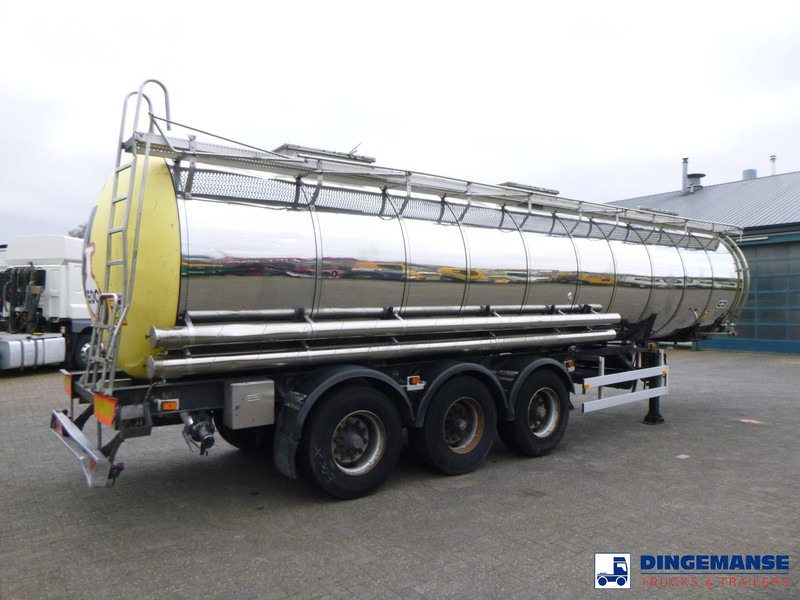 Van Hool Chemical tank inox 30 m3 / 1 comp - Tank semi-trailer: picture 4 Van Hool Chemical tank inox 30 m3 / 1 comp - Tank semi-trailer: picture 4