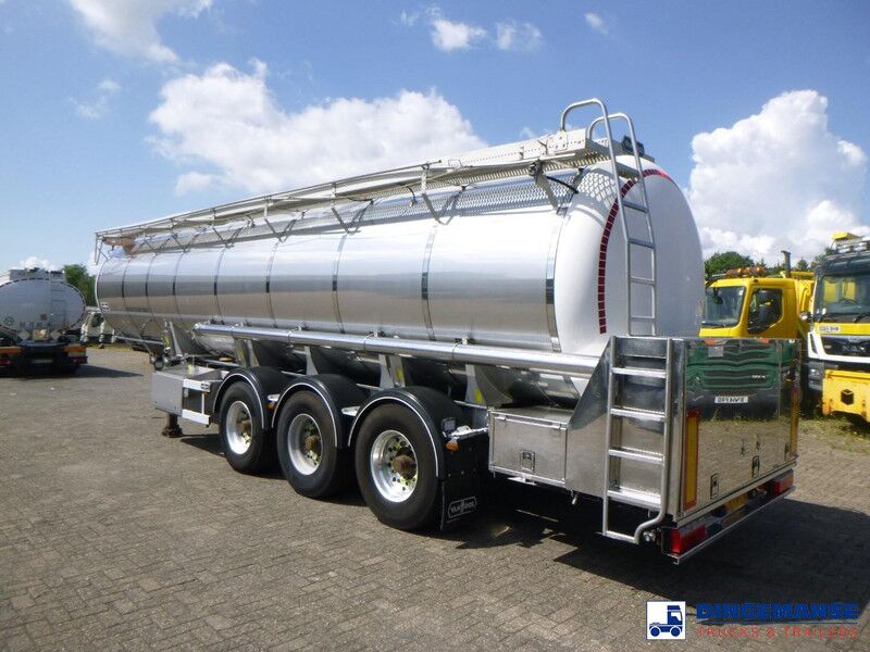 Van Hool Food tank inox 28.5 m3 / 3 comp - Tank semi-trailer: picture 3 Van Hool Food tank inox 28.5 m3 / 3 comp - Tank semi-trailer: picture 3